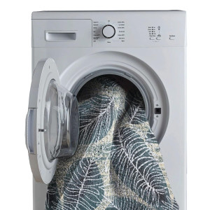 Welspun Anti – Skid & Machine Washable 981 GSM Polyester Carpet for Living Room, Bedroom & Dining Area (Grey)