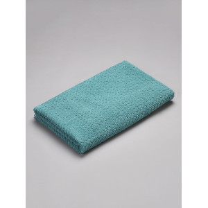 SPACES 100% Cotton Terry Ultrasoft and Quick Absorbent 420 GSM Solid Bath Towel for Bathroom (Dusty Turquoise)