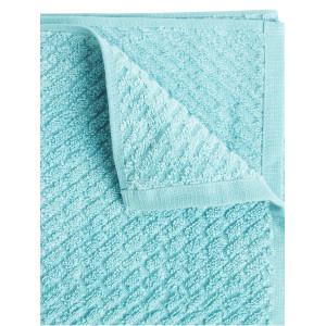 SPACES 100% Cotton Terry Ultrasoft and Quick Absorbent 420 GSM Solid Bath Towel for Bathroom (Dusty Turquoise)