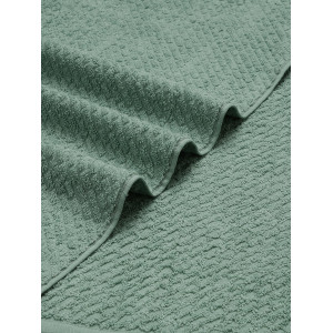 SPACES 100% Cotton Terry Ultrasoft and Quick Absorbent 420 GSM Solid Bath Towel for Bathroom (Malachite Green)