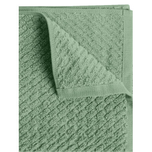 SPACES 100% Cotton Terry Ultrasoft and Quick Absorbent 420 GSM Solid Bath Towel for Bathroom (Malachite Green)
